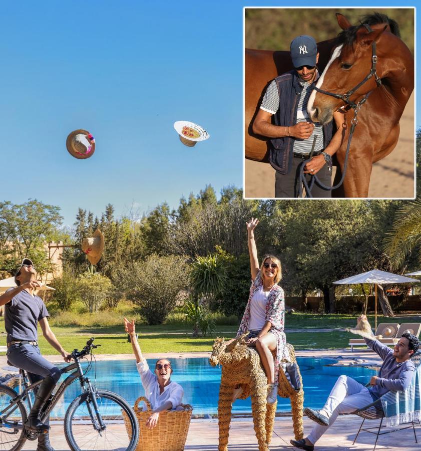 Aït HamidLa Vie En Rose - Horses & Dogs House住宿加早餐旅馆 外观 照片